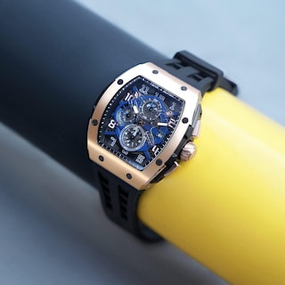 Foto 7 | Reloj Tsar Bomba Tonneau Luxury Waterproof 50 M Para Hombre 8211-gold - Venta Internacional.
