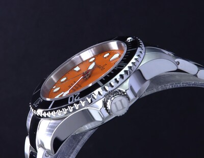 Foto 2 | Reloj Diver Ratio Freediver Con Cristal De Zafiro Resistente Al Agua Hasta 200 M - Venta Internacional.