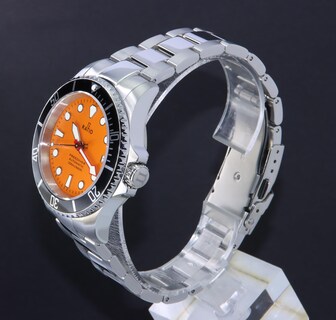 Foto 3 | Reloj Diver Ratio Freediver Con Cristal De Zafiro Resistente Al Agua Hasta 200 M - Venta Internacional.