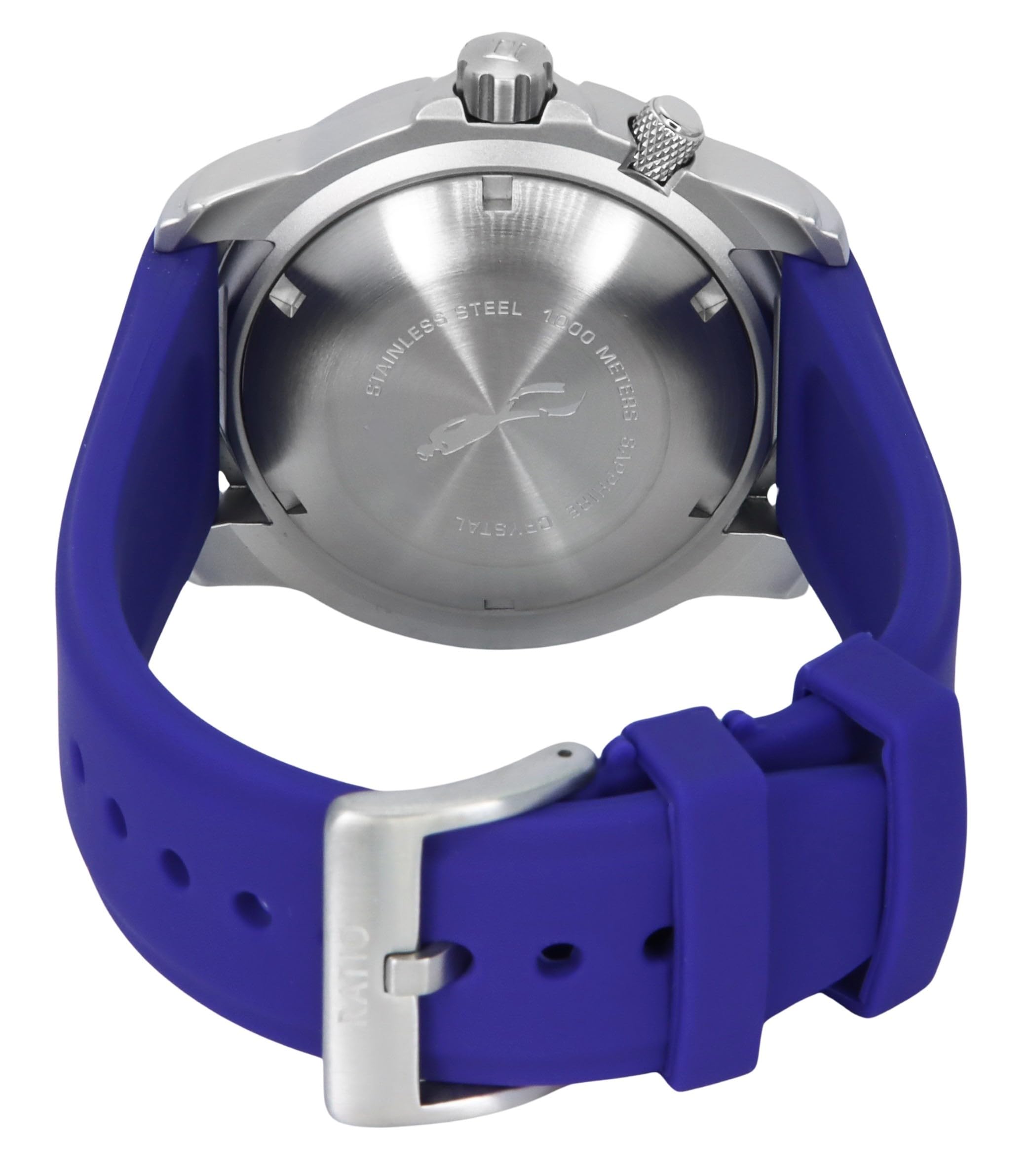Foto 4 pulgar | Reloj De Buceo Ratio Freediver Helium-safe 1000m Para Hombre, Color Azul - Venta Internacional.