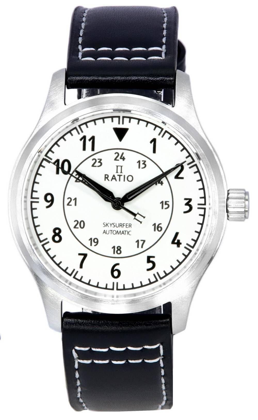Foto 2 pulgar | Reloj Analógico Ratio Skysurfer Pilot Style, Resistente Al Agua, 200 M - Venta Internacional.