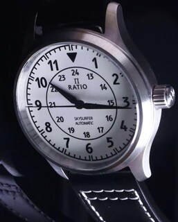Foto 7 | Reloj Analógico Ratio Skysurfer Pilot Style, Resistente Al Agua, 200 M - Venta Internacional.