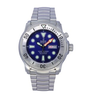Foto 1 | Reloj Diver Ratio Free Diver Helium-safe 1000 M Para Hombre - Venta Internacional.