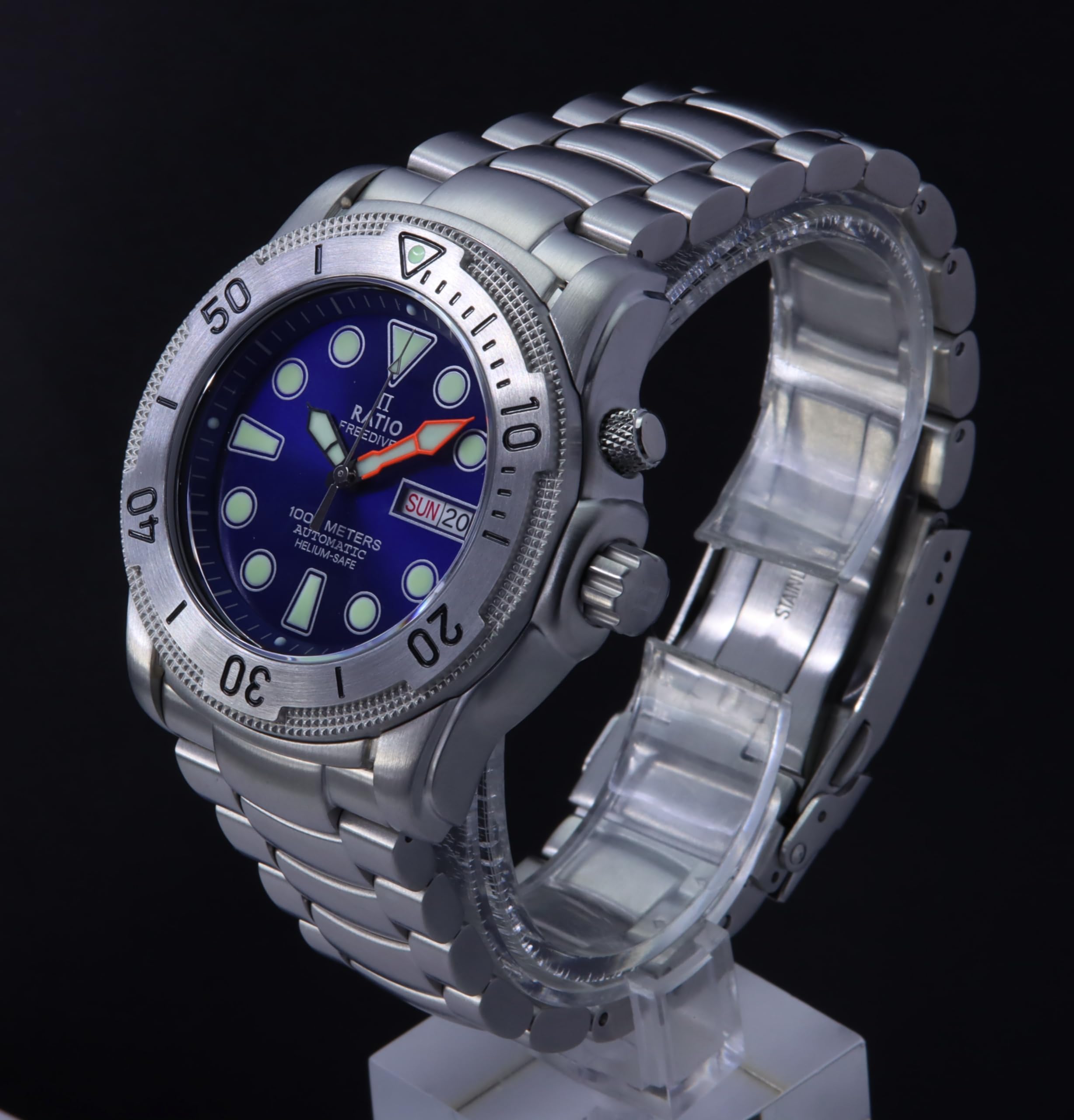 Foto 3 pulgar | Reloj Diver Ratio Free Diver Helium-safe 1000 M Para Hombre - Venta Internacional.