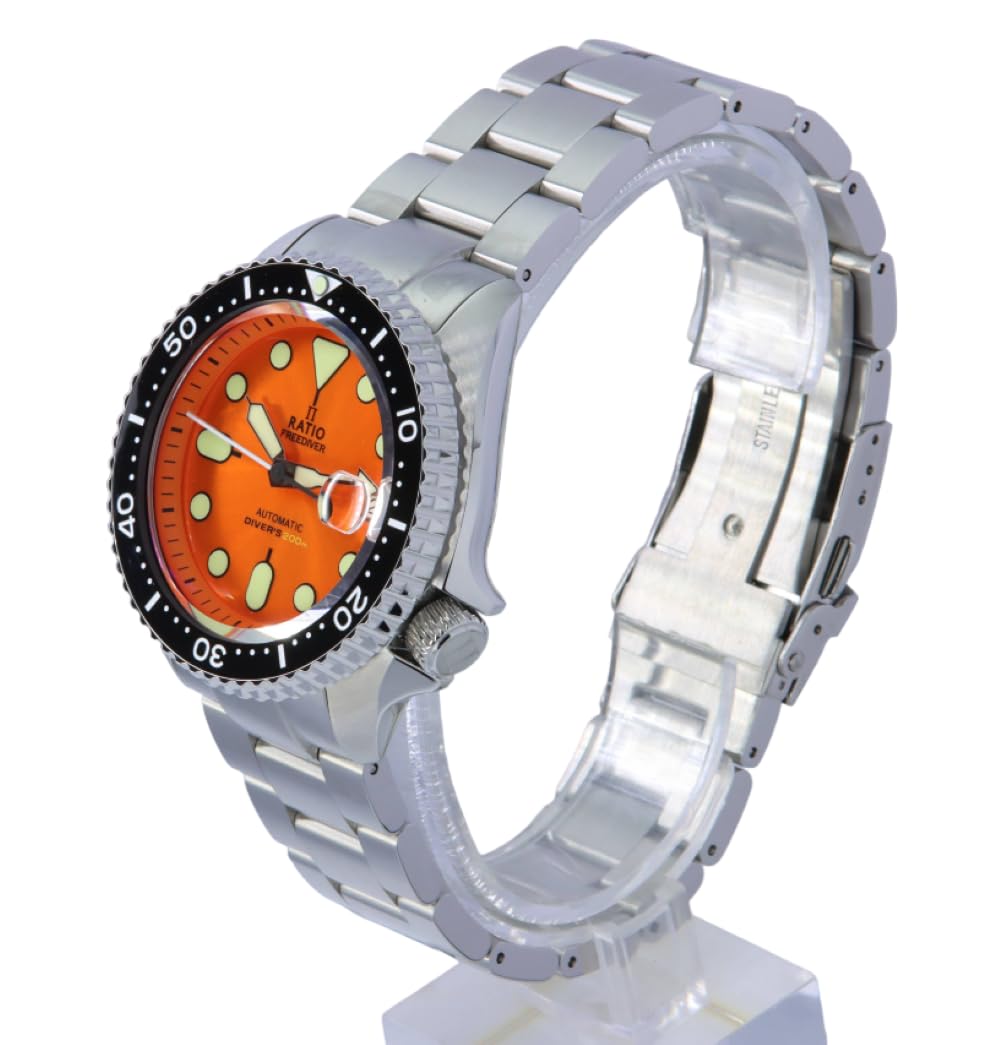 Foto 3 pulgar | Reloj De Buceo Ratio Freediver Sapphire Crystal 200 M Para Hombre - Venta Internacional.