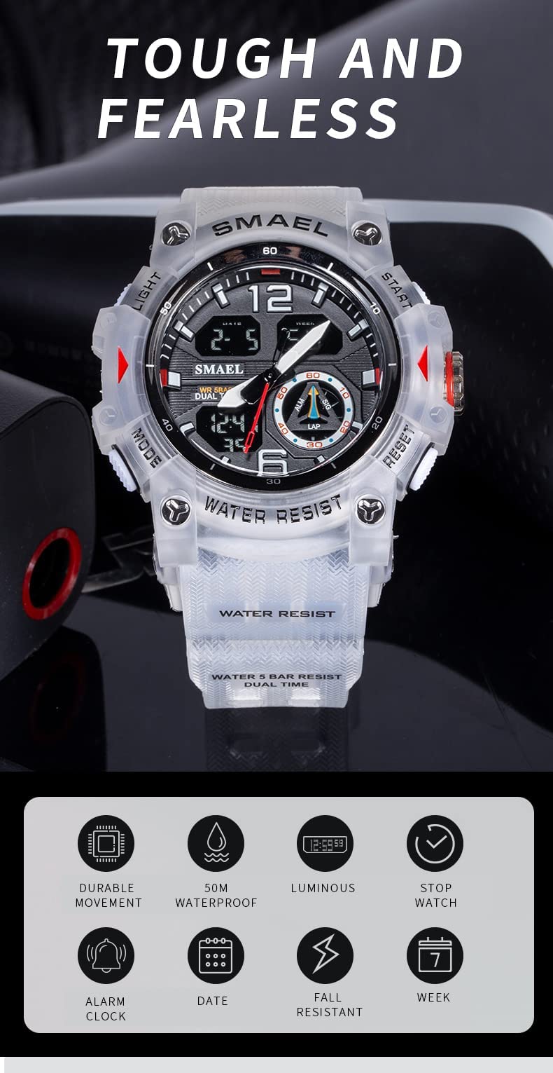 Foto 5 pulgar | Reloj Gosasa S-shock Sports, Led Digital, Impermeable, Para Hombre - Venta Internacional.