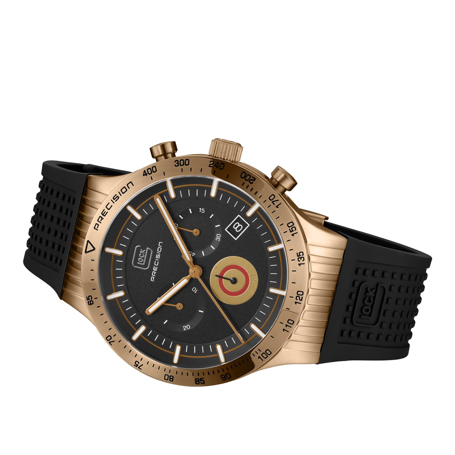 Foto 3 pulgar | Reloj Glock Gw-34-1-24 Para Hombre Con Caja De 43 Mm Y Correa Negra - Venta Internacional.