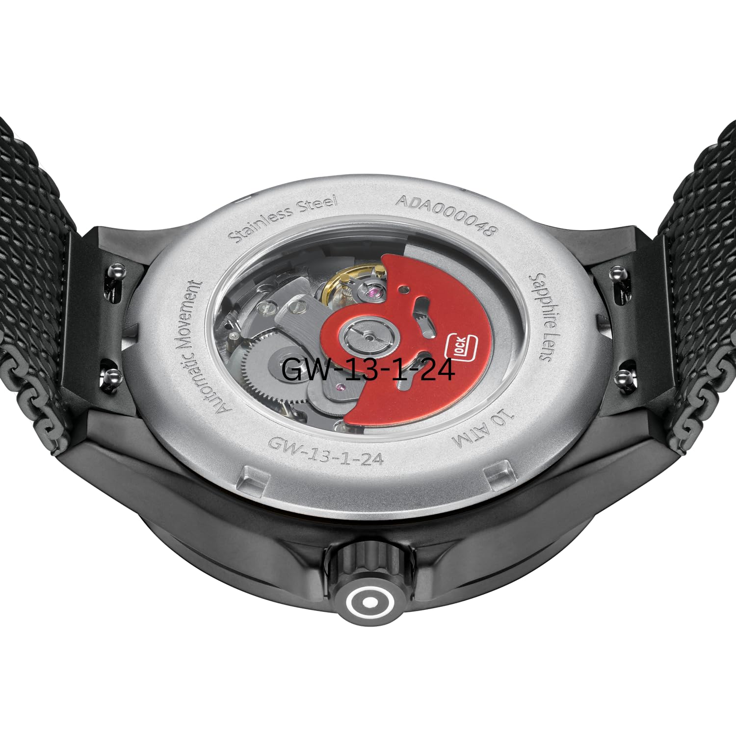 Foto 6 pulgar | Reloj Glock Automático De 44 Mm Para Hombre Con Caja De Acero Inoxidable - Venta Internacional.