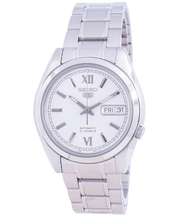 Foto 2 pulgar | Reloj Automático Seiko 5 Con Esfera Plateada  21 Joyas Snkl51k1 Para Hombre - Venta Internacional.