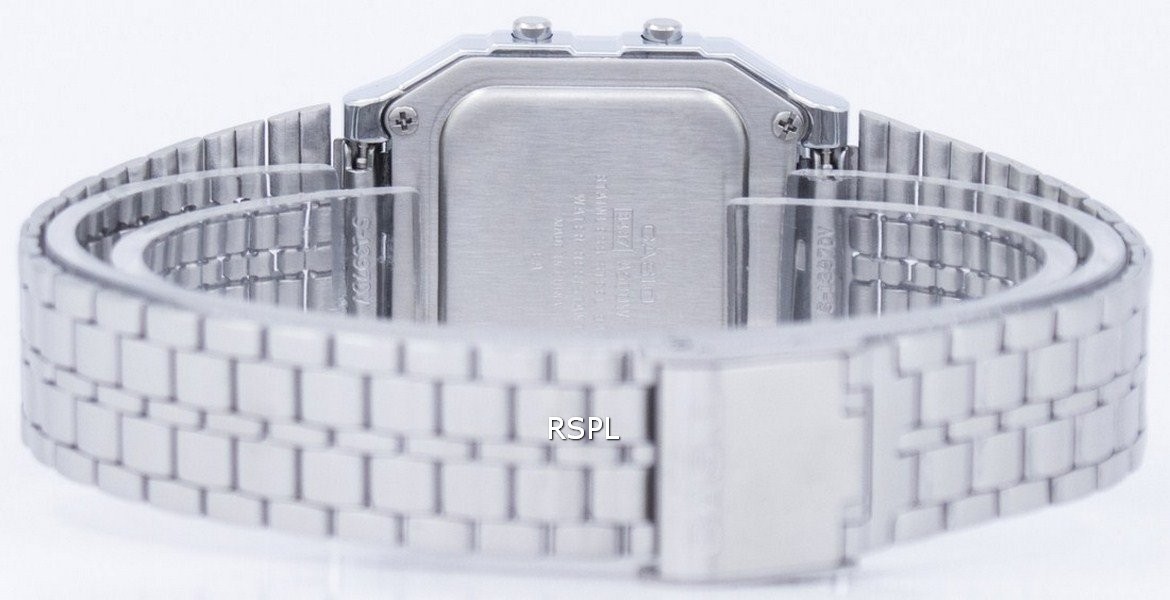 Foto 7 | Reloj Casio Alarm World Time A500wa-7df para Hombre - Venta Internacional