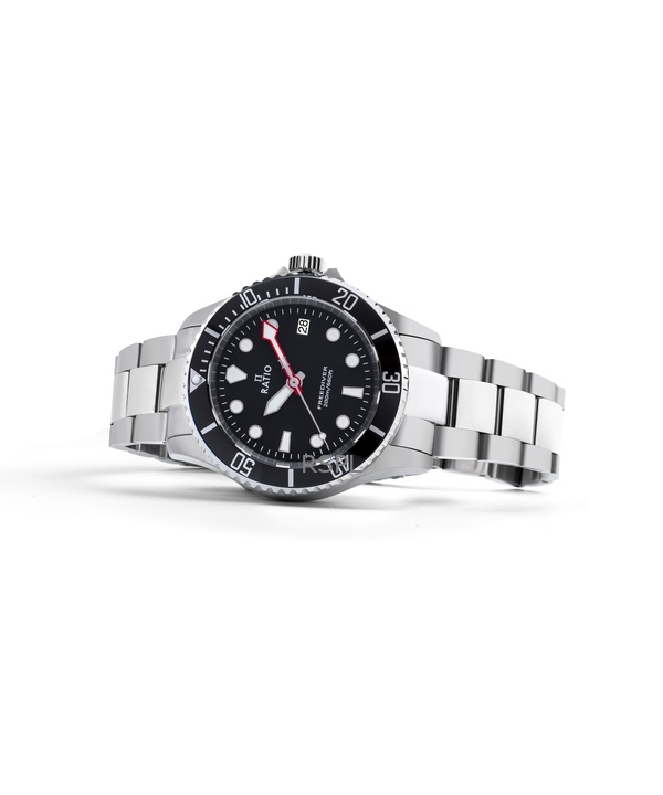 Foto 4 pulgar | Reloj Ratio Freediver Rtf031 Quartz Para Hombre Con Esfera Negra - Venta Internacional.
