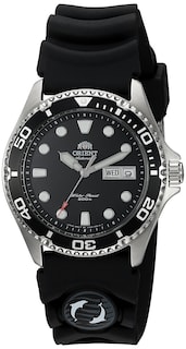 Foto 1 | Reloj Orient Ray Ii De Goma Faa02007b9 Plateado De 41 Mm - Venta Internacional.