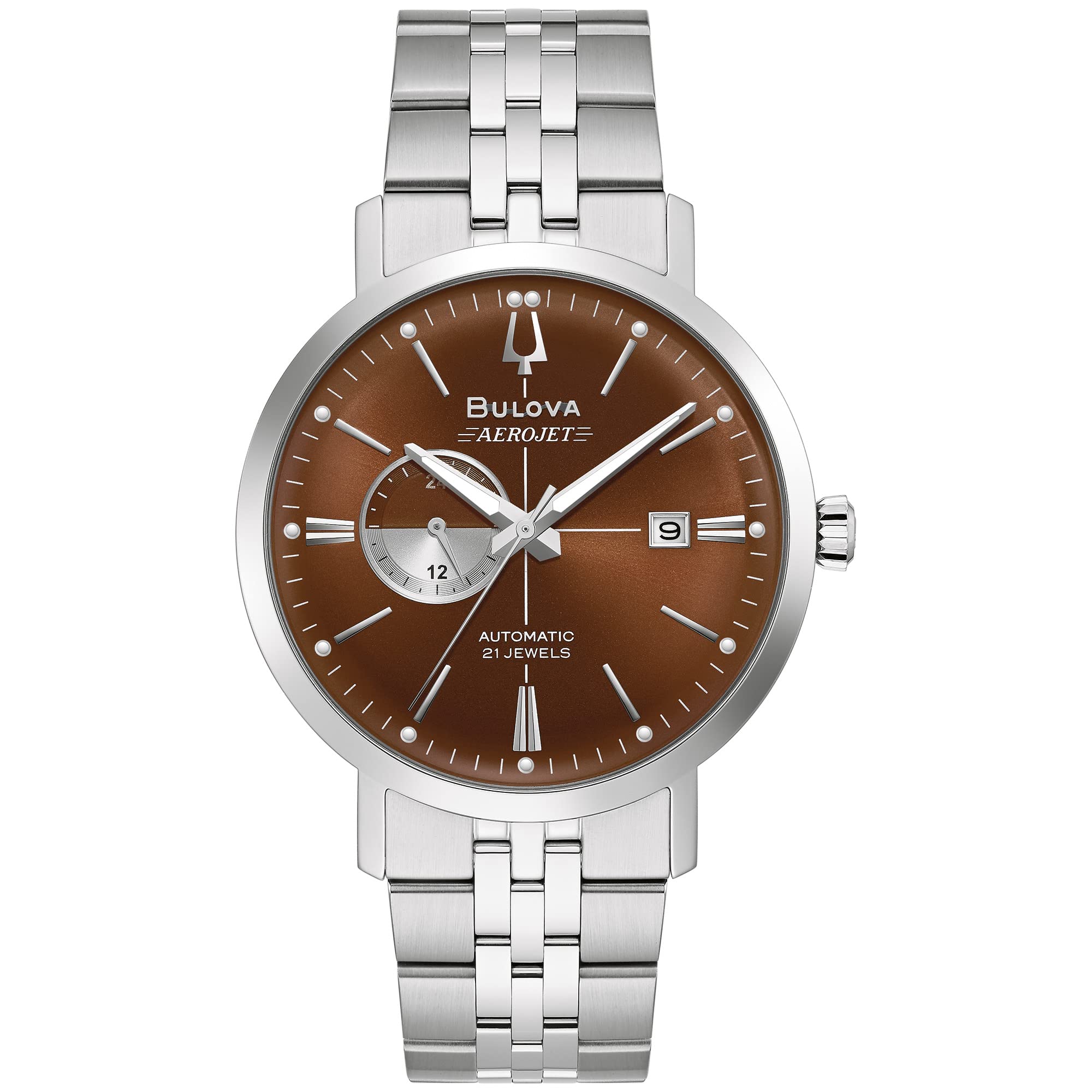 Reloj Bulova Vintage Aerojet Automático De 4 Manecillas  41 Mm  Para Hombre - Venta Internacional.