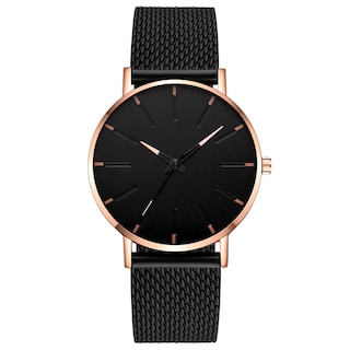 Foto 1 | Reloj Huoguo Con Correa De Malla De Cuarzo Ultrafina Para Hombre Funda De 40 Mm - Venta Internacional.