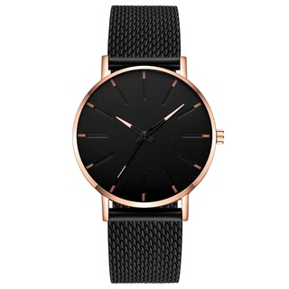 Foto 1 | Reloj Huoguo Con Correa De Malla De Cuarzo Ultrafina Para Hombre Funda De 40 Mm - Venta Internacional.