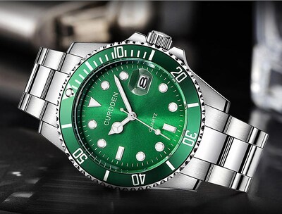 Foto 4 | Reloj De Pulsera Curdde Military Fashion De Acero Inoxidable Para Hombre - Venta Internacional.