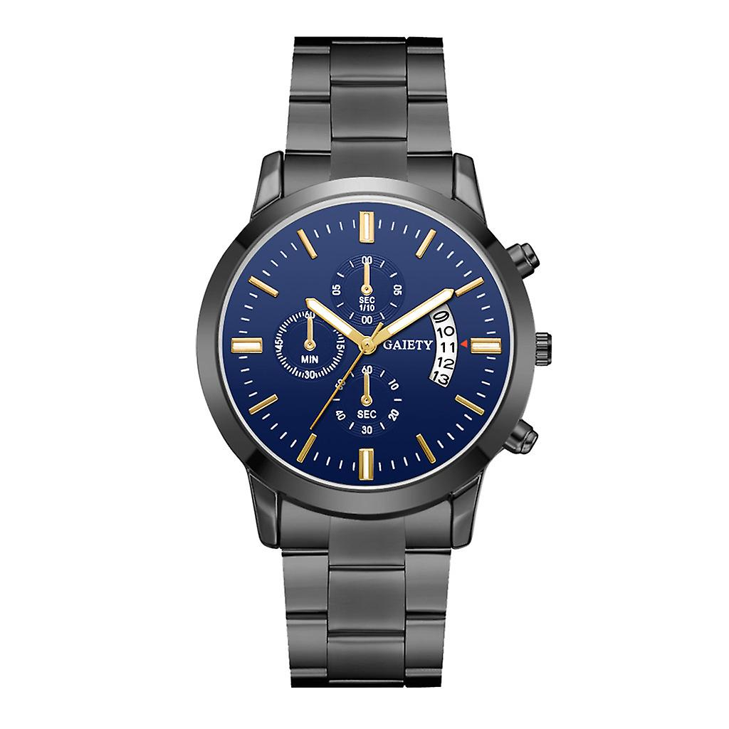 Reloj Huoguo Calendario De Acero Inoxidable De Lujo Para Hombre De 40 Mm - Venta Internacional.
