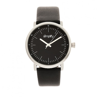 Foto 5 | Reloj Simplify The 6200 Con Correa De Piel Gris/marrón Para Hombre - Venta Internacional.