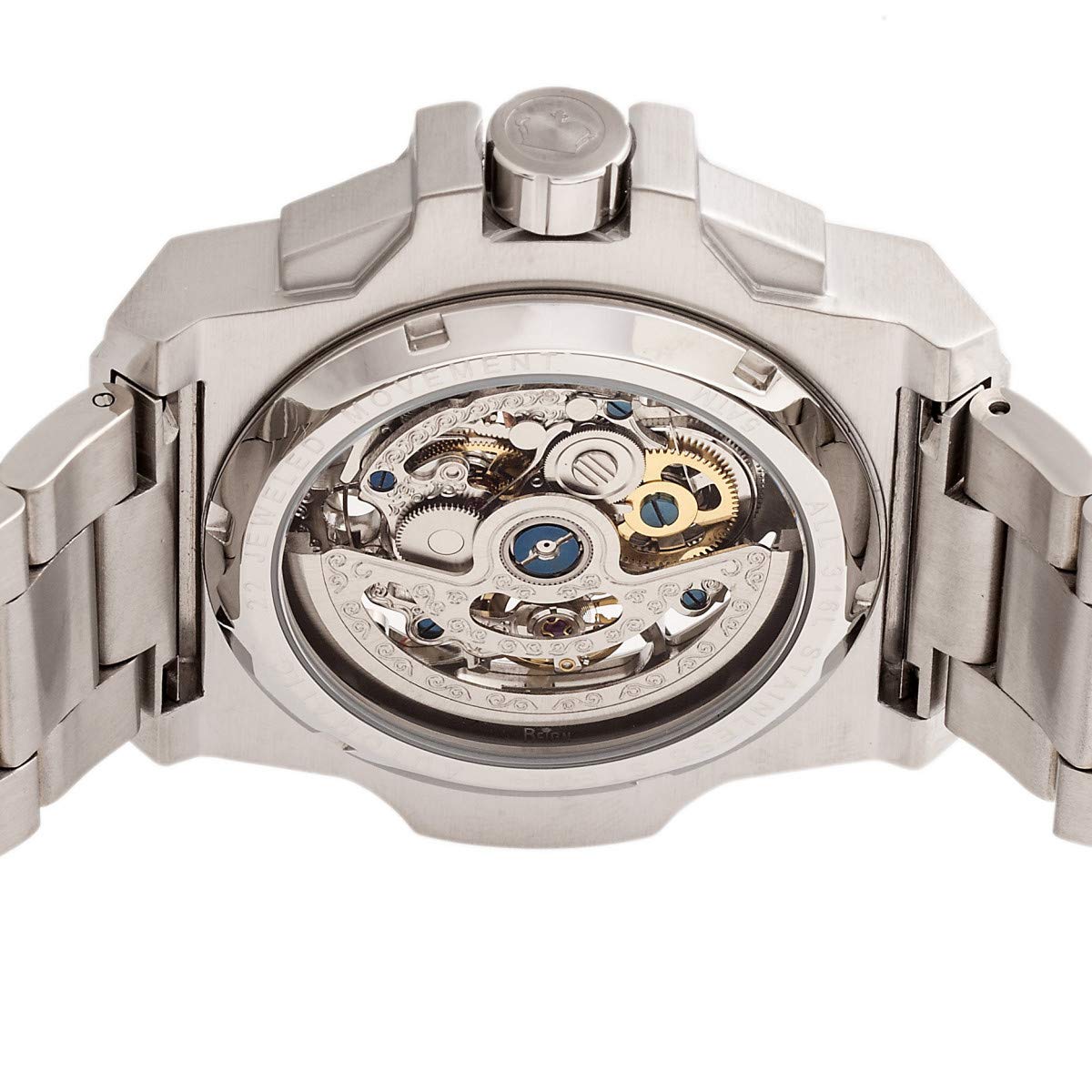 Foto 5 pulgar | Reloj Reign Commodus Automatic Skeleton Silver Para Hombre - Venta Internacional.