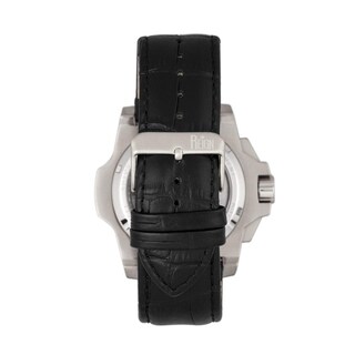 Foto 2 | Reloj Reign Commodus Automatic Skeleton Leather Plateado - Venta Internacional.