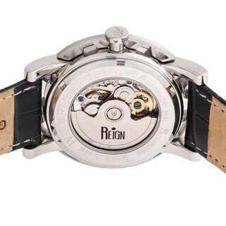Foto 4 | Reloj Reign Stavros Automatic Para Hombre Caja Plateada De 44 Mm - Venta Internacional.