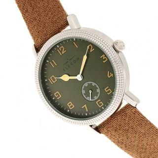 Foto 3 | Reloj Elevon Northrop Con Correa De Piel Revestida De Lana Camel/verde - Venta Internacional.