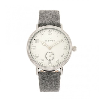 Foto 2 | Reloj Elevon Northrop Con Correa De Cuero Revestido De Lana Color Marrón Y Negro - Venta Internacional.