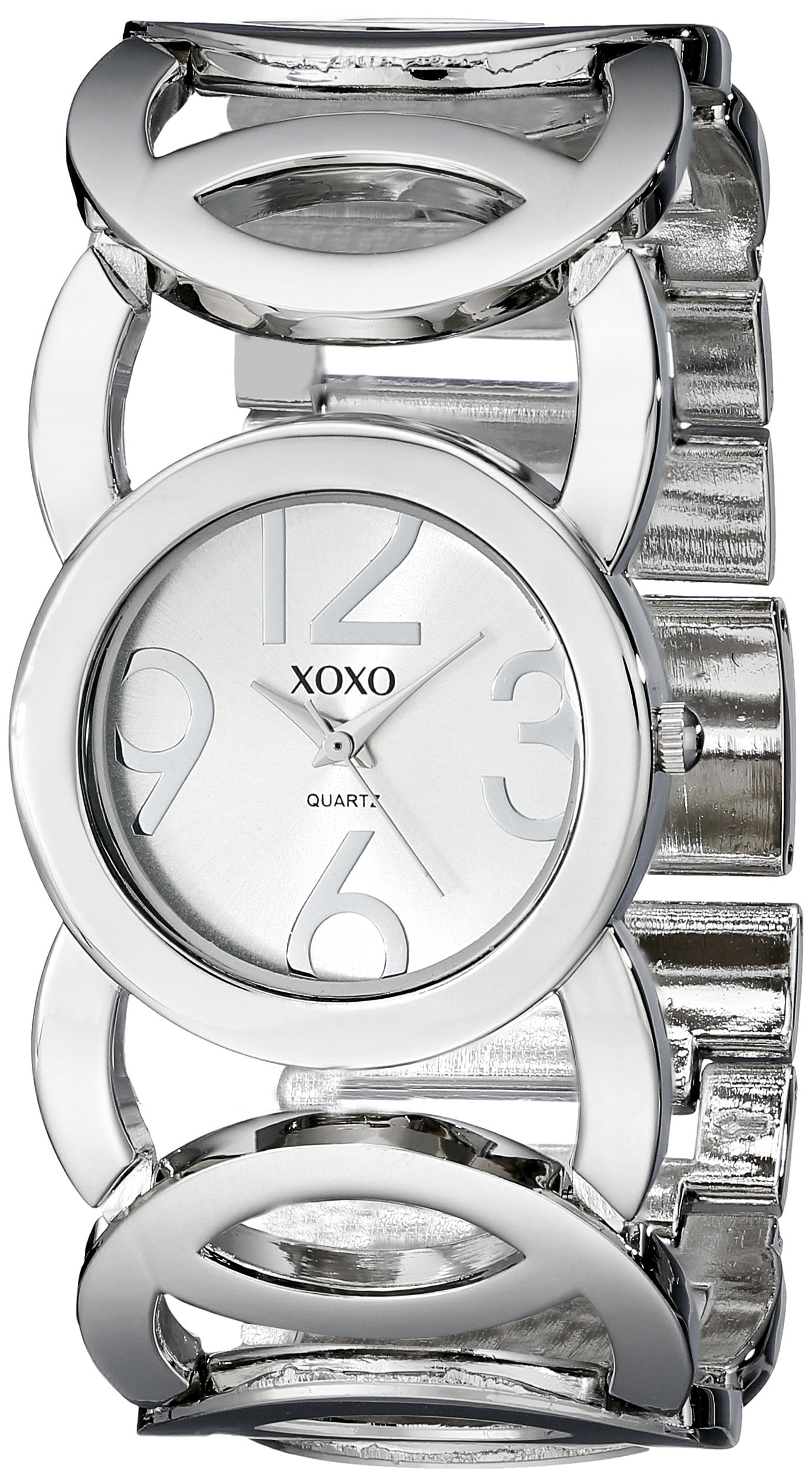 Venta Internacional - Reloj Xoxo Xo5210 Plateado con Pulsera de Eslabones para Mujer $855