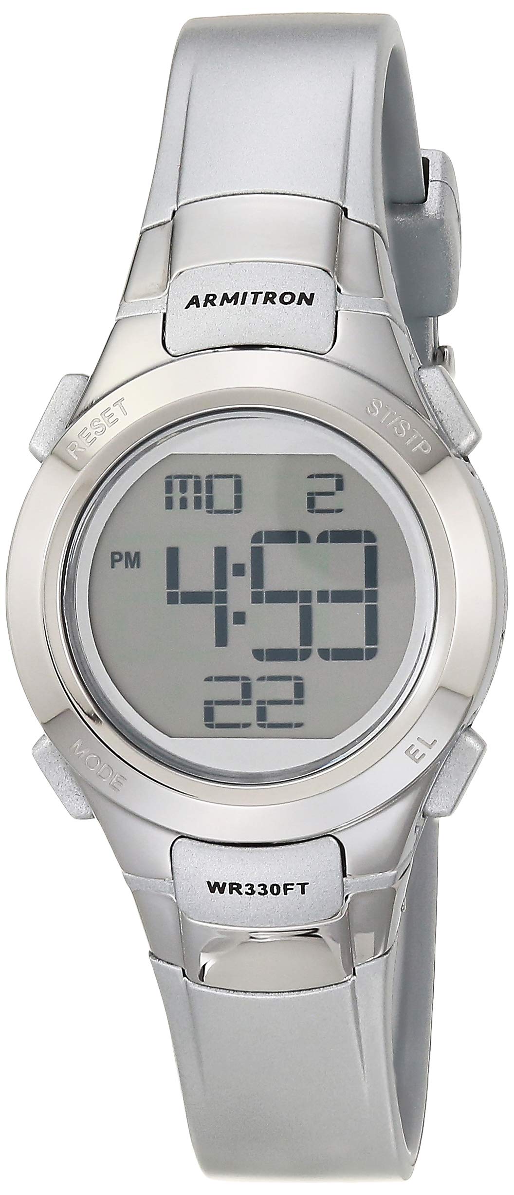 Venta Internacional - Reloj Armitron Sport 45/7012sil Con Cronógrafo Digital Para Mujer