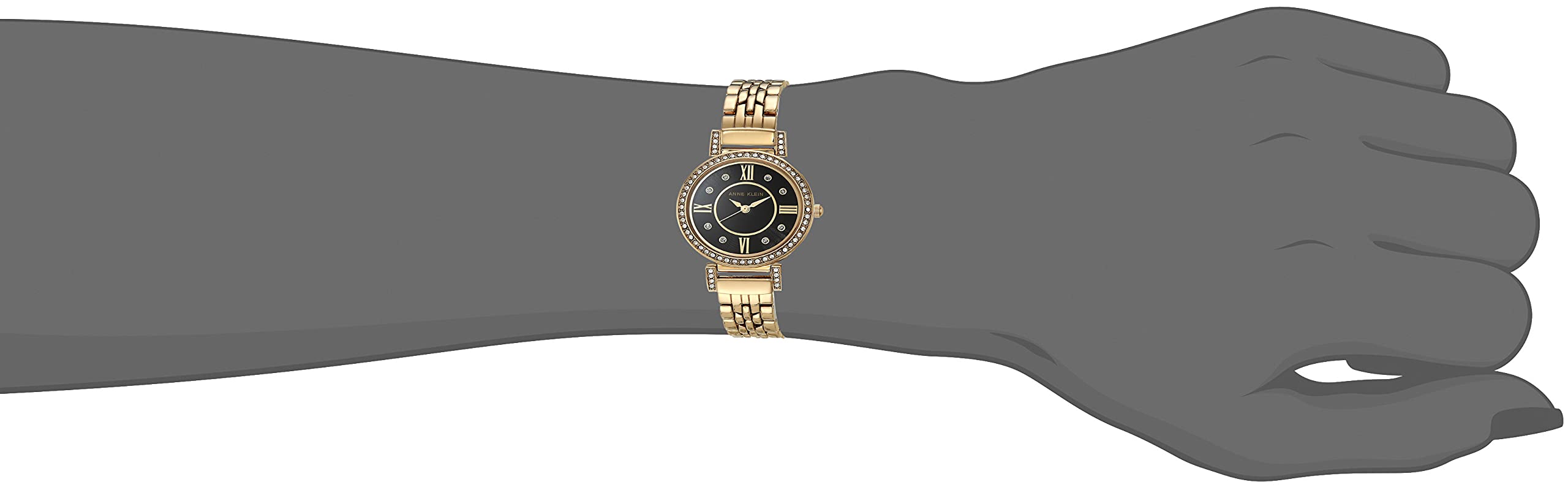 Foto 5 pulgar | Venta Internacional - Pulsera Watch Anne Klein Para Mujer Con Detalles En Cristal