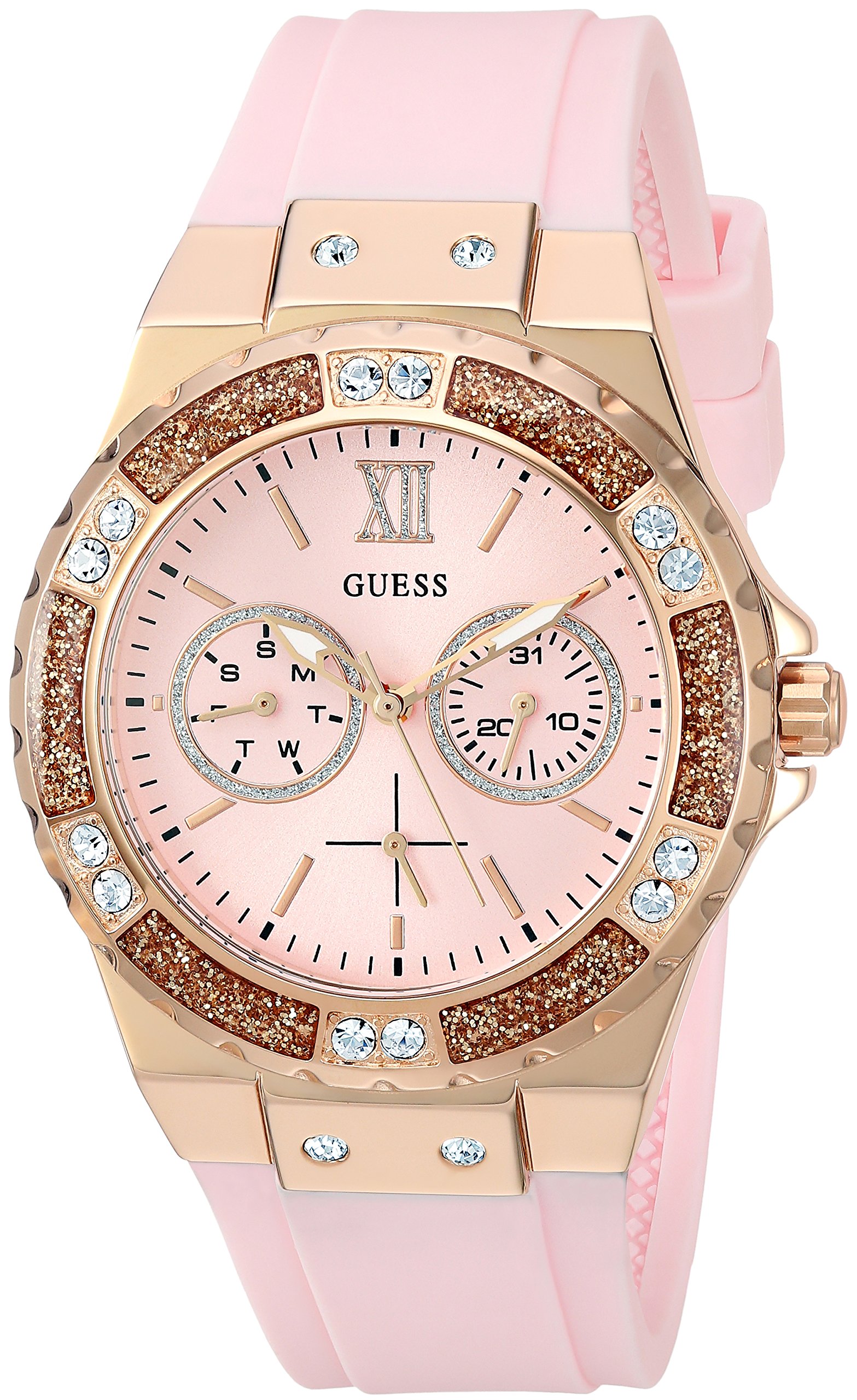 Foto 3 pulgar | Venta Internacional - Reloj Guess De Acero Inoxidable Para Mujer Con Caja De 38,5 Mm