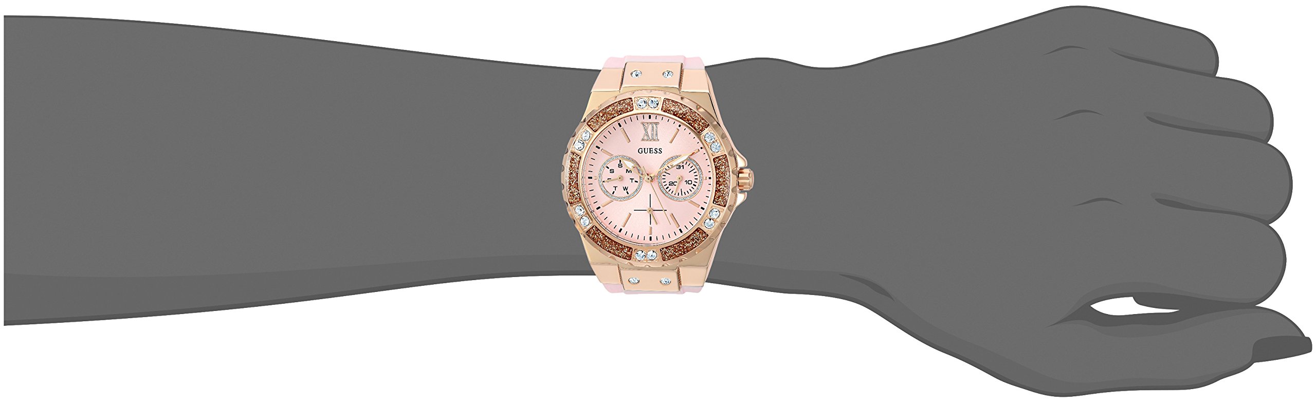 Foto 4 pulgar | Venta Internacional - Reloj Guess De Acero Inoxidable Para Mujer Con Caja De 38,5 Mm