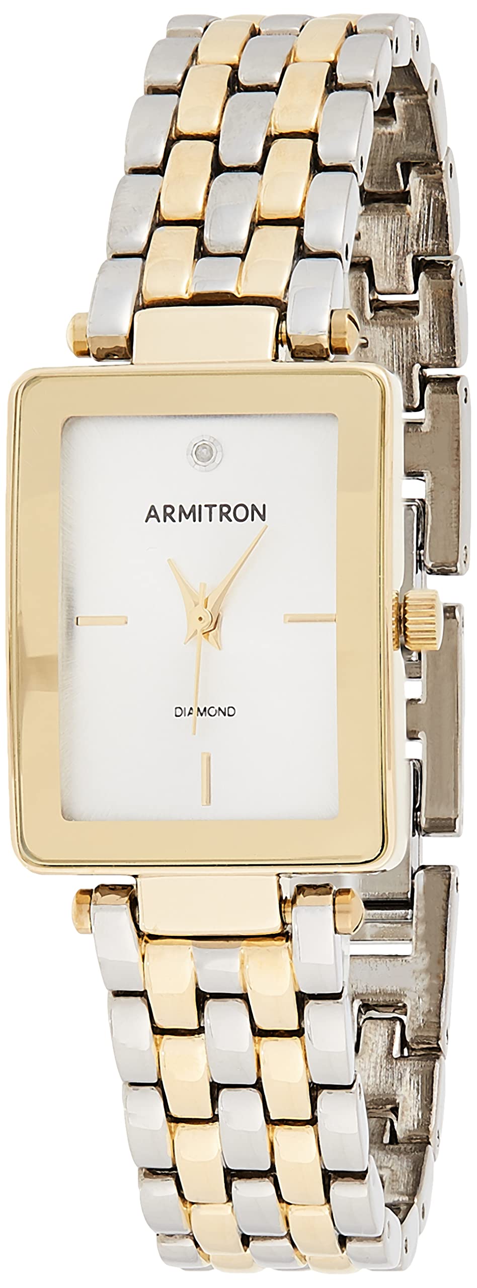 Foto 2 pulgar | Venta Internacional - Reloj para Mujer Armitron Rectangular con Esfera de Diamante