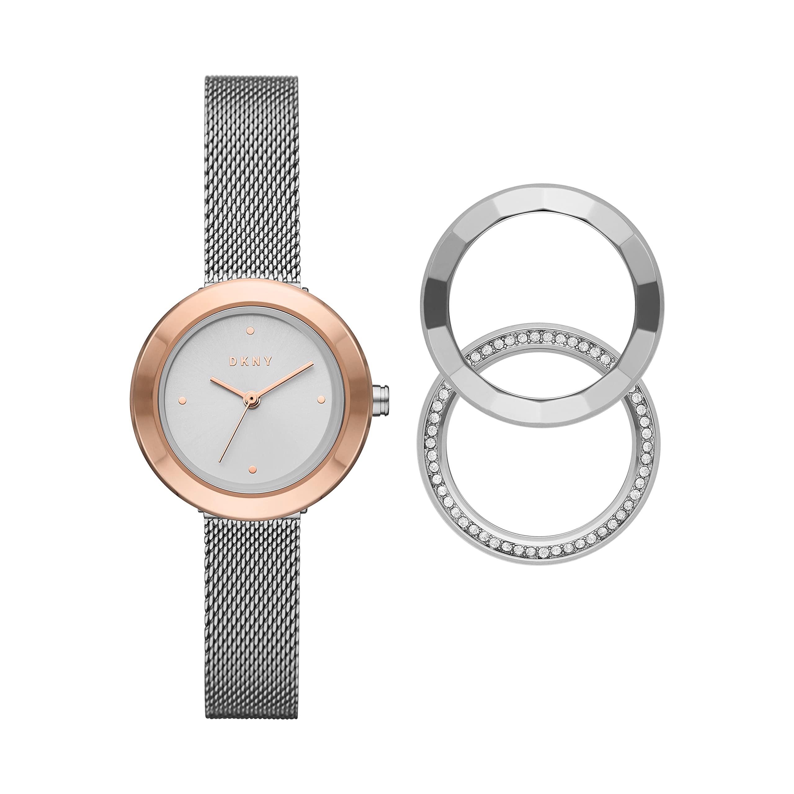 Venta Internacional - Reloj DKNY Sasha Quartz con Malla de Acero Inoxidable para Mujer