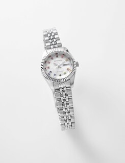 Foto 2 | Venta Internacional - Reloj Armitron con Esfera de Cristal con Detalles de Día y Fecha para Mujer