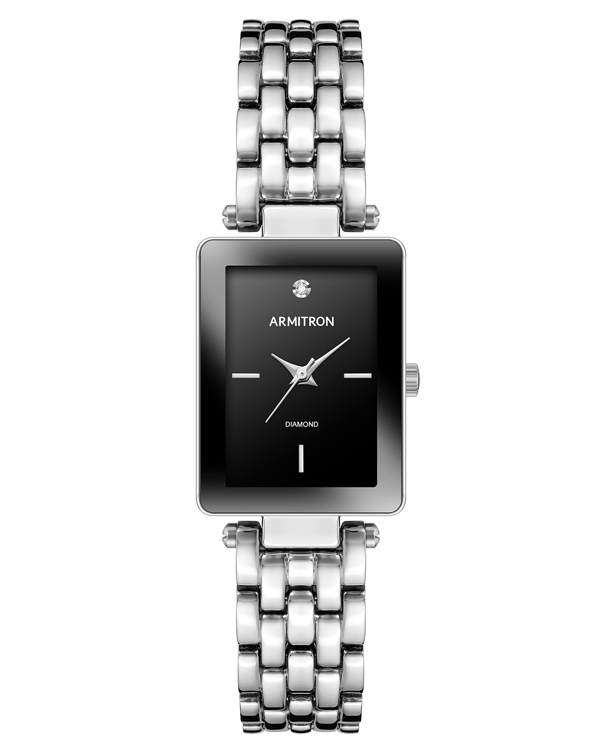 Foto 2 pulgar | Venta Internacional - Reloj Armitron con Esfera Rectangular de Diamante Auténtico para Mujer