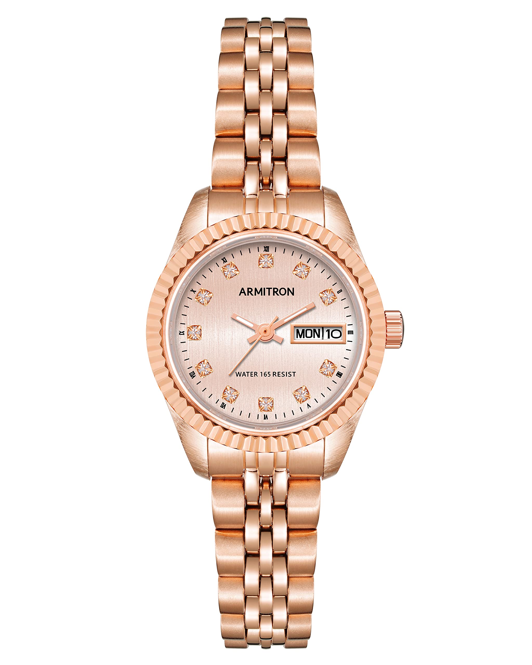 Foto 2 pulgar | Venta Internacional - Reloj Armitron Con Brazalete Con Detalles De Cristal Auténtico para Mujer