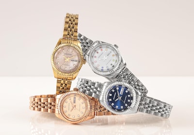 Foto 3 | Brazalete de Metal Armitron con Detalles de Cristal para Mujer