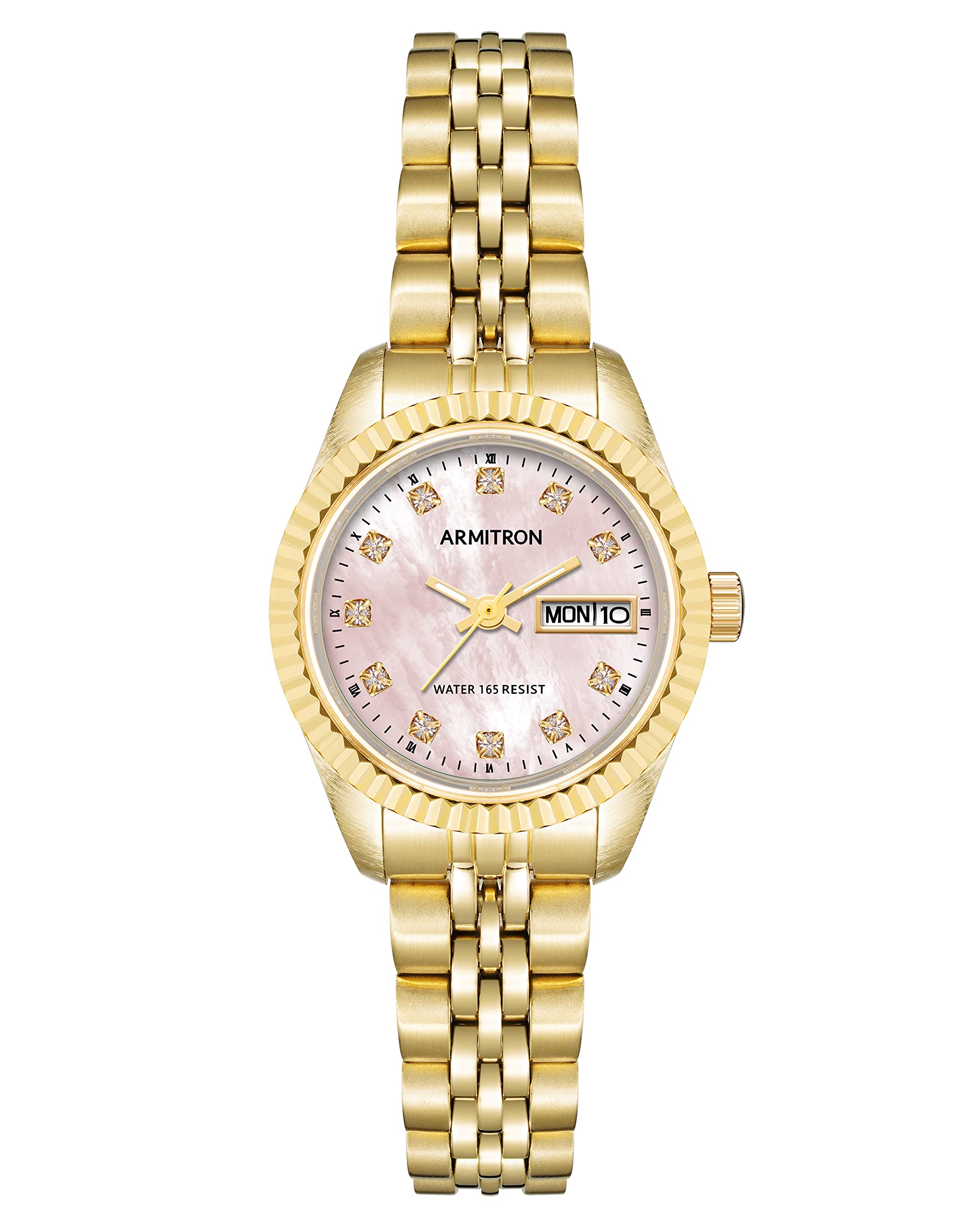 Venta Internacional - Reloj Armitron Con Brazalete Con Detalles De Cristal Auténtico para Mujer