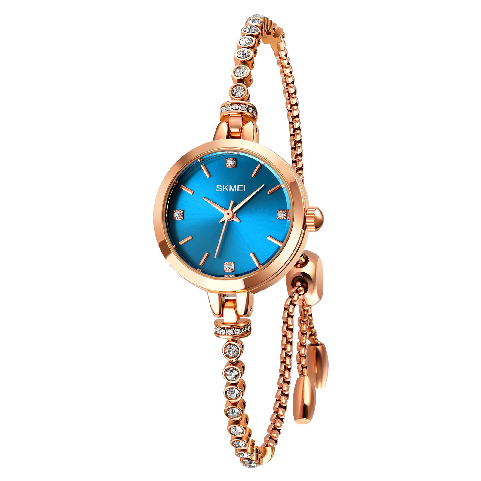 Foto 2 | Venta Internacional - Pulsera Watch Tonnier Con Esfera De Diamante Para Mujer, Impermeable, 3 Atm