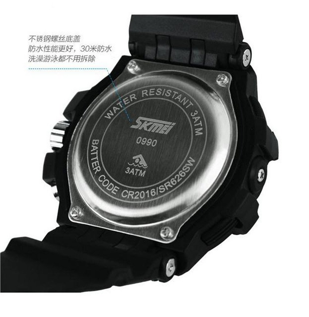 Foto 7 | Venta Internacional - Reloj Digital Skmei Con Doble Pantalla, Resistente Al Agua, 30 M