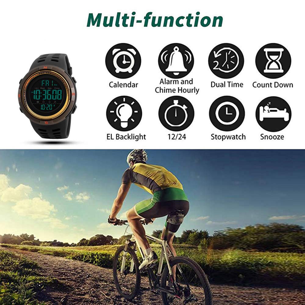 Foto 6 pulgar | Venta Internacional - Reloj Multifunción Tonnier Outdoor Sports Para Hombre 5atm