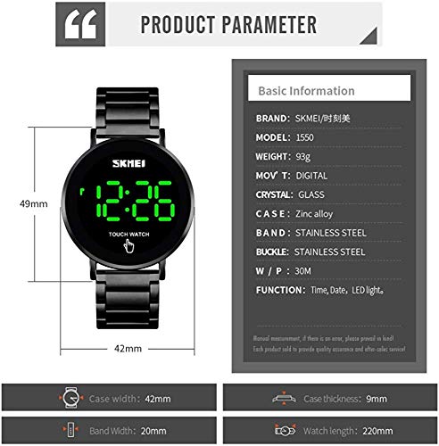 Foto 3 pulgar | Venta Internacional - Reloj Gosasa Con Pantalla Táctil Led Digital Impermeable Para Hombres/mujeres