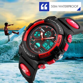 Foto 4 | Venta Internacional - Reloj Dayllon Boys Digital Sports, 50 M, Resistente Al Agua Con Alarma