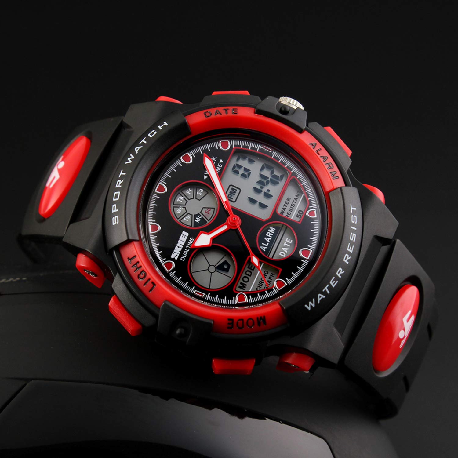 Foto 5 | Venta Internacional - Reloj Dayllon Boys Digital Sports, 50 M, Resistente Al Agua Con Alarma