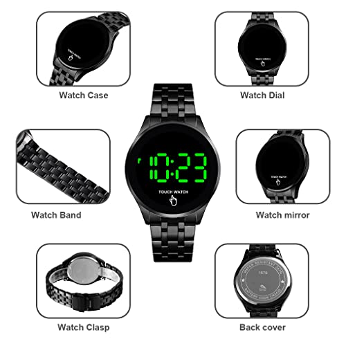 Foto 8 pulgar | Venta Internacional - Reloj De Pulsera Gosasa Con Pantalla Táctil Digital Led Resistente Al Agua