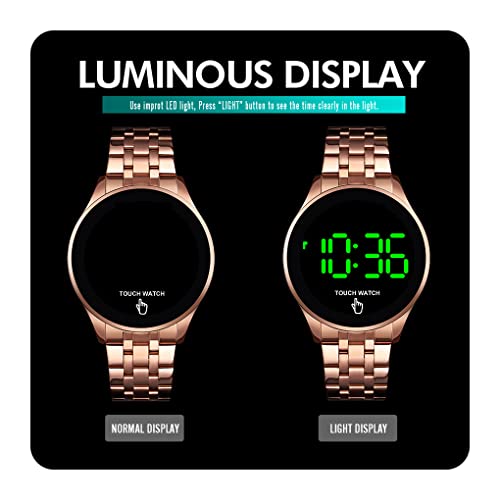 Foto 9 pulgar | Venta Internacional - Reloj De Pulsera Gosasa Con Pantalla Táctil Digital Led Resistente Al Agua