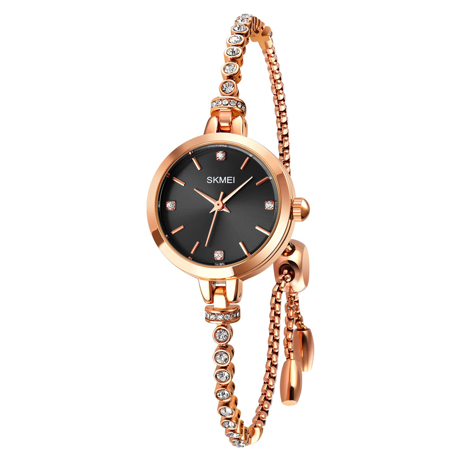 Foto 3 pulgar | Venta Internacional - Reloj Tonnier Analog Quartz Para Mujer Con Strass