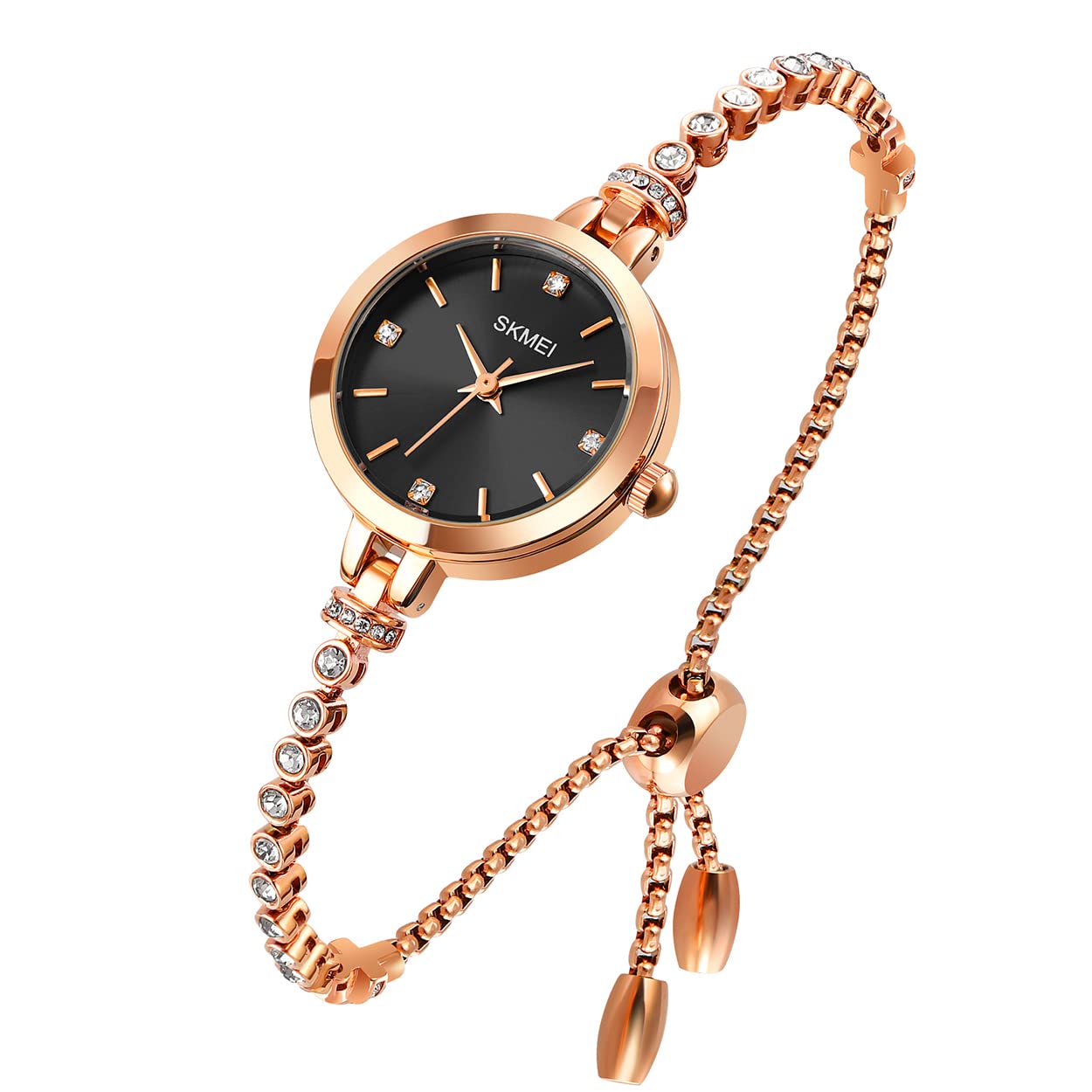 Venta Internacional - Reloj Tonnier Analog Quartz Para Mujer Con Strass