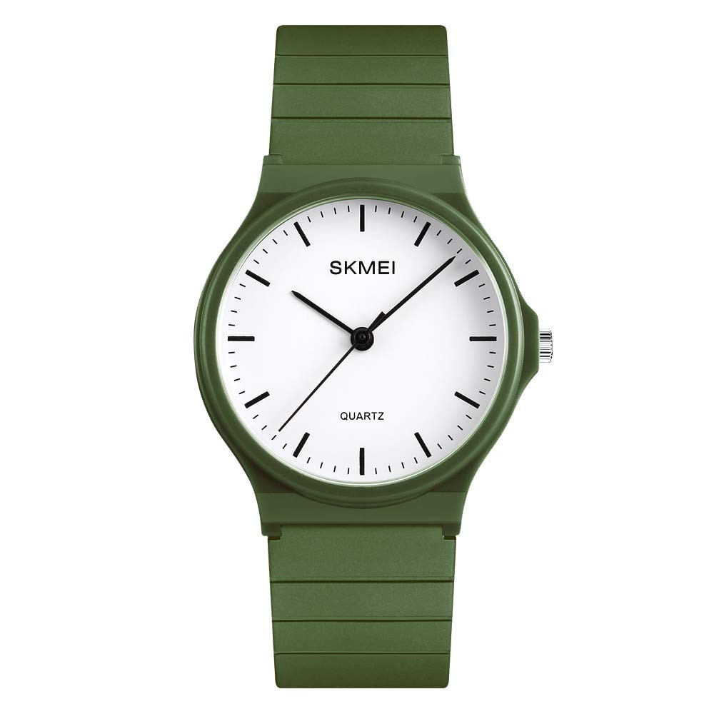 Venta Internacional - Reloj De Pulsera Skmei, De Cuarzo, Impermeable, Para Mujer, Correa De Poliuretano $858